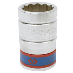 Головка торцевая стандартная двенадцатигранная 1/2&quot;, 17 мм KING TONY 433017M