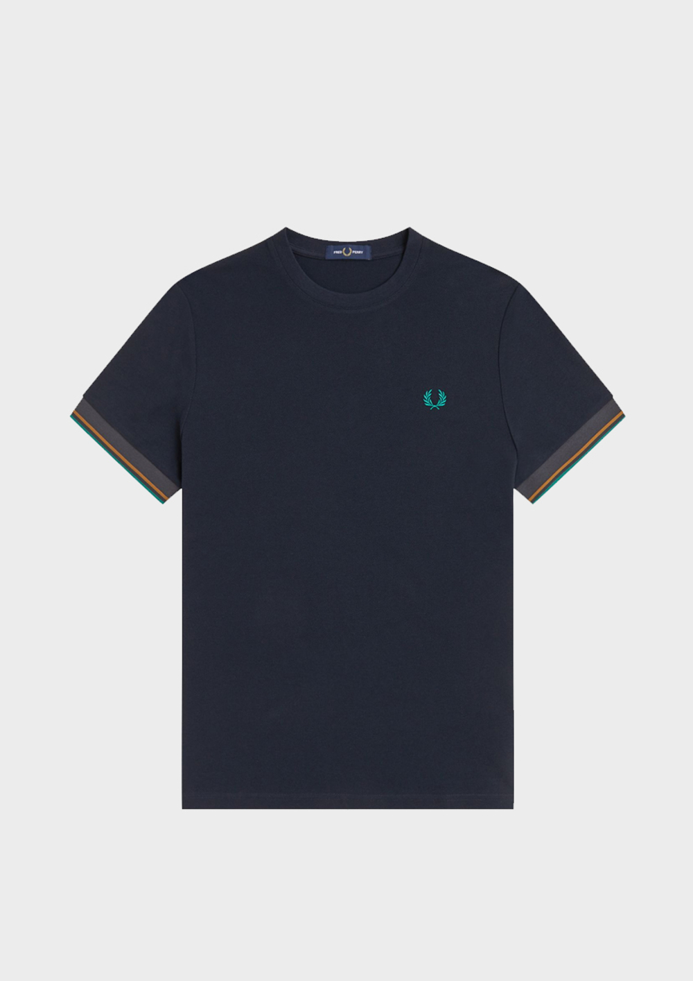 Футболка FRED PERRY Twin Tipped Cuff T-Shirt