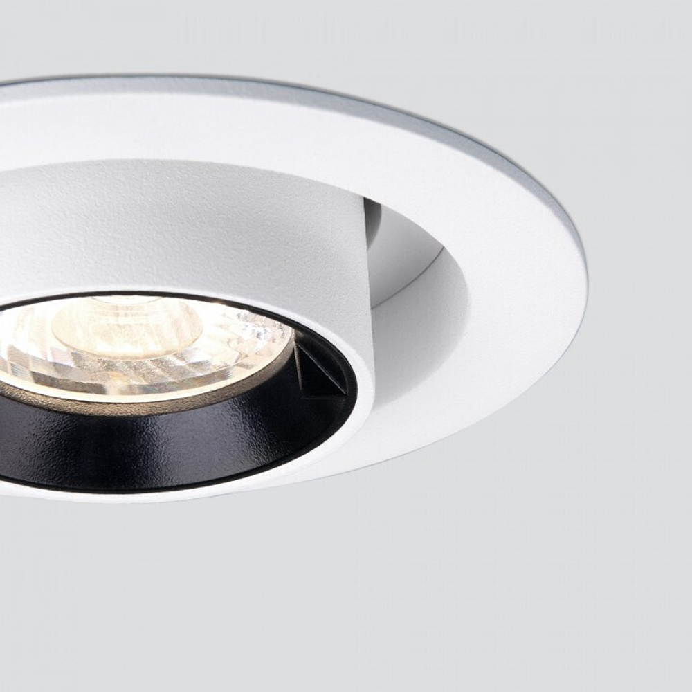 Встраиваемый светильник Elektrostandard 9917 LED 10W 4200K черный матовый