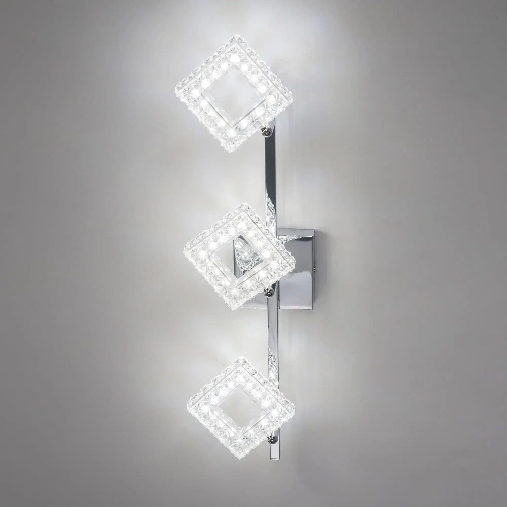 Citilux Кристалино CL559631 LED Спот поворотный с выключателем Хром