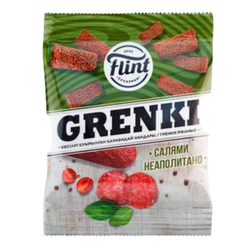 Гренки Flint вкус салями неаполитано 60 гр