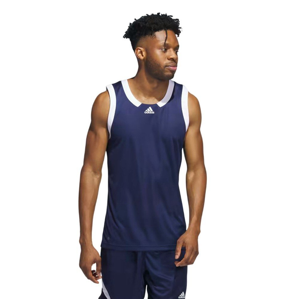 Adidas dark blue t shirt deals