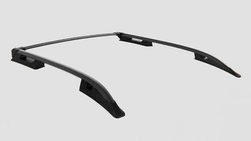 Рейлинги Can Otomotiv на крышу TOYOTA HILUX 2004-2015 (Falcon с поперечиной, Алюминий, Сверление кузова, черный) арт.TOHI.73.0012