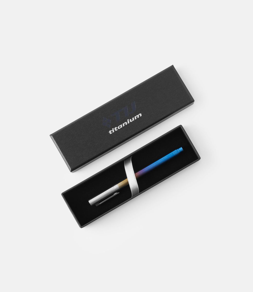 TIJ Roller Pen Extreme Burnt — ручка-роллер из титана