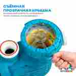 Набор для чистки бассейна с насосом 2,6 кВт и пылесосом — до 700 м²