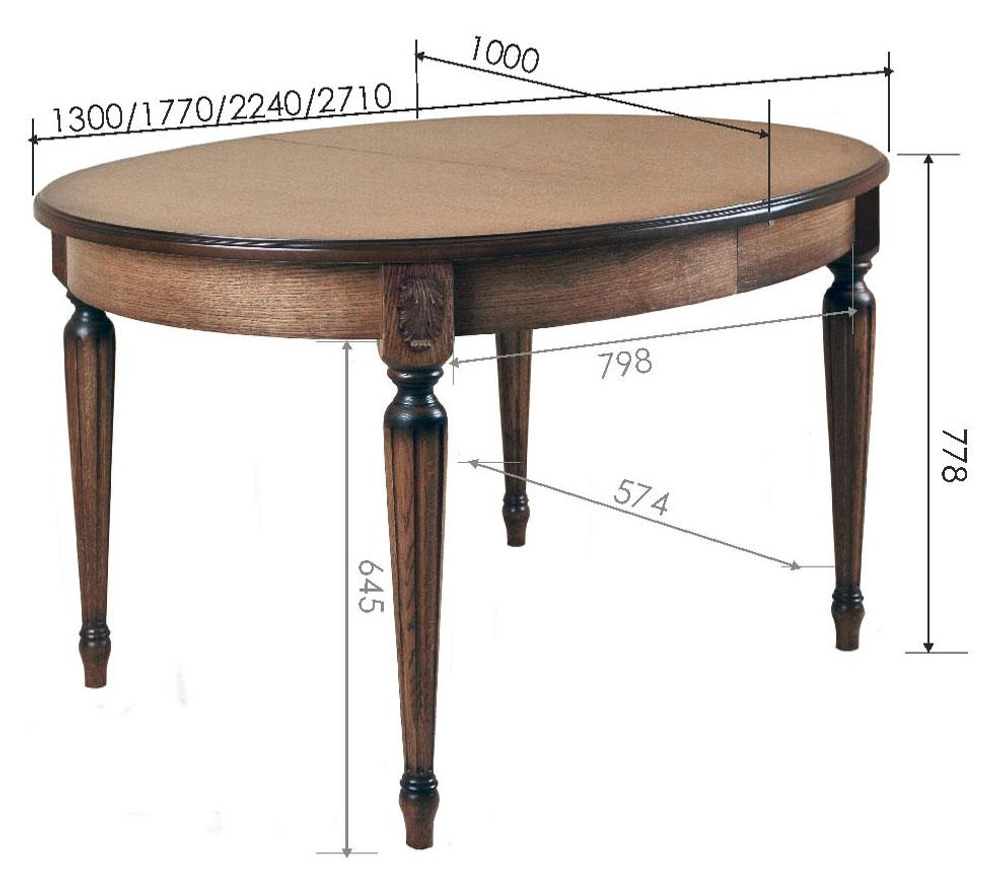 Стол «Милана 14» П4.265.0.28(323.02)