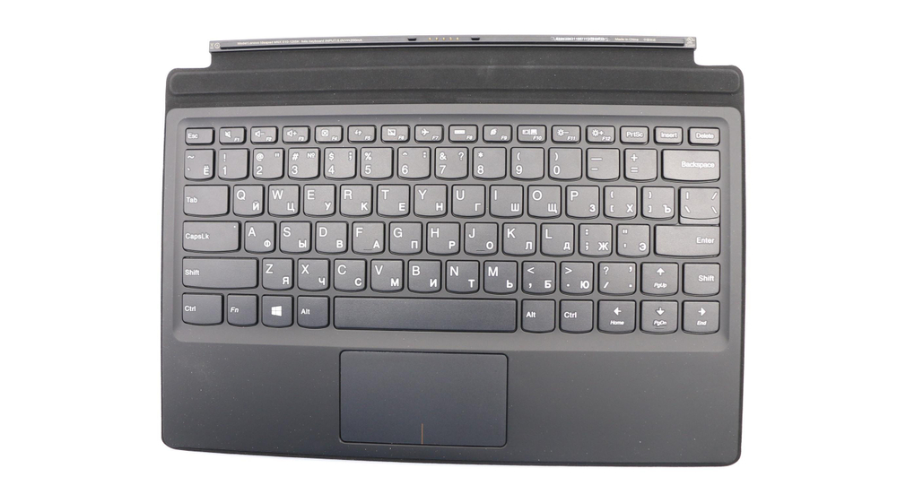 Клавиатура - док-станция для Ноутбука Lenovo LenovoMiix 510-12ISK раскладка - руссская, черная (5N20N21166)