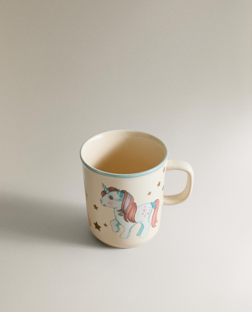 Zara Home кружка из фарфора, цвет разноцветный, 11 см