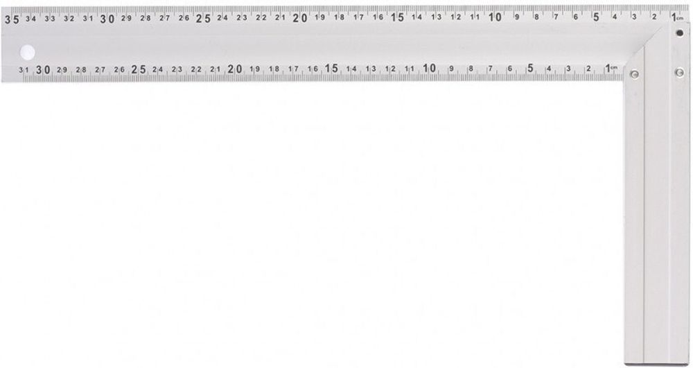 32473 Угольник, 350 мм, алюминиевый, литой  Matrix