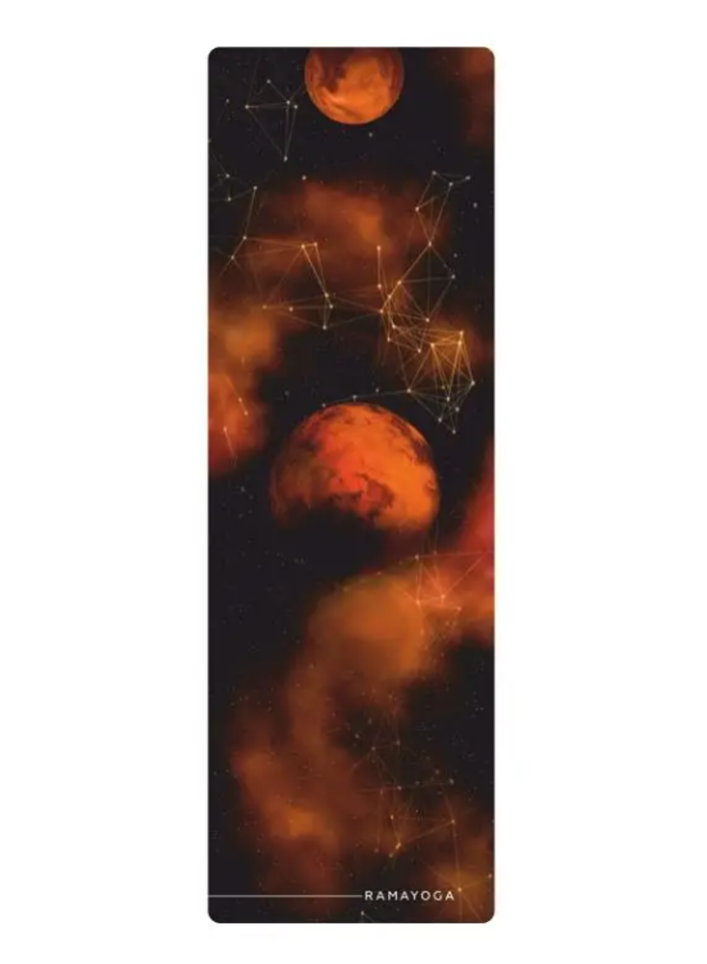 Коврик для йоги Fire Elements Collection 183*60*0,3 см из микрофибры и каучука