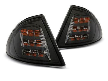 Поворотники BLACK LED для BMW 3 E46 sedan (98-01)