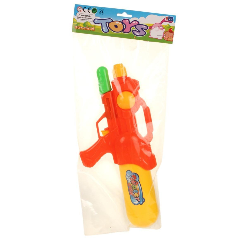 Водный пистолет 37см. микс, пакет 77105