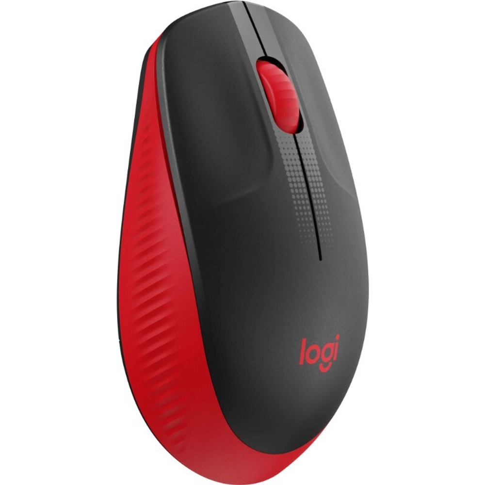 Мышь Logitech M190 Wireless 2.4 GHz, Red