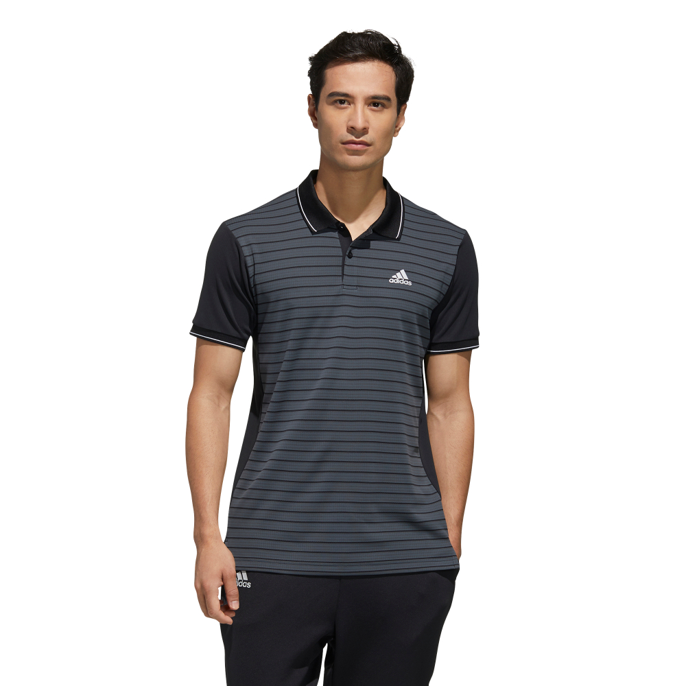 Мужское теннисное поло Adidas Heat Ready CB M PL1 - black