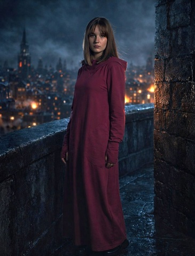 Платье Assassin /2 нитка /фиалка