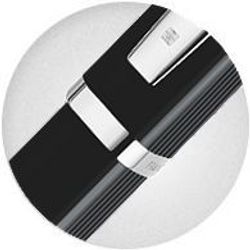 Waterman Exception Night&Day Black ST перо золото 18Ct M (S0636840)