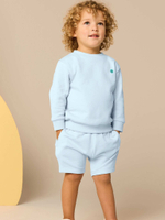 Толстовка и шорты в комплекте для мальчика Next E60-711, Светло-голубой