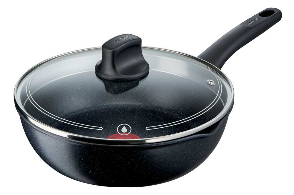 Мультисковорода 26 см. Tefal Black Stone G2818202