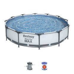 Каркасный бассейн Bestway 366х76 см + фильтр-насос 1249 л/ч (56416 BW)