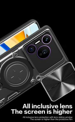 Чехол с кольцом Big Ring Case для Huawei Pura 70 Pro