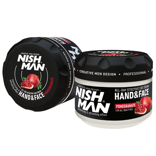 Nishman Hand & Face Care Cream Pomegranate - Крем для рук и лица Гранат 300 мл