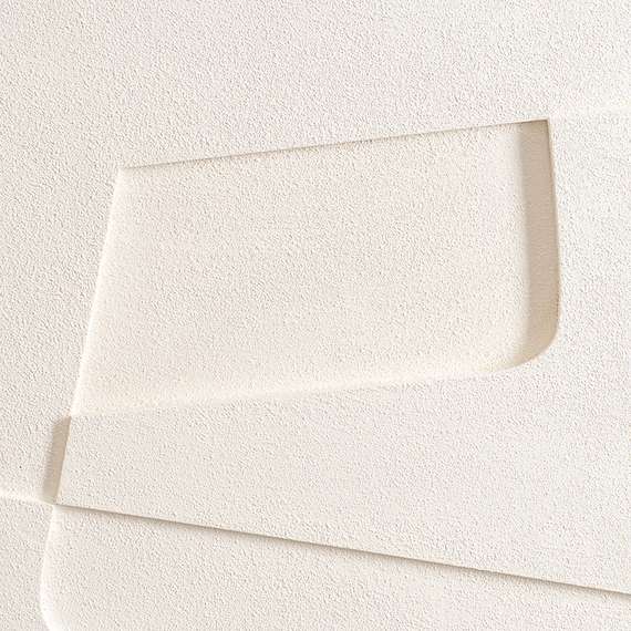 Фактурное панно с эффектом 3D Minimalism, 50х70 см, бежевый