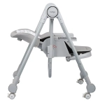 Стул для кормления Indigo CHILL серый