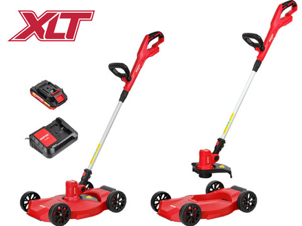 Триммер аккум. WORTEX TB 2818 ALL1 XLT SET 18В, шир.скаш.300 мм, авт.головка, леска 1.6 мм