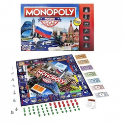 Hasbro: Настольная игра Монополия Россия (новая уникальная версия) B7512 — Monopoly Russia — Хасбро