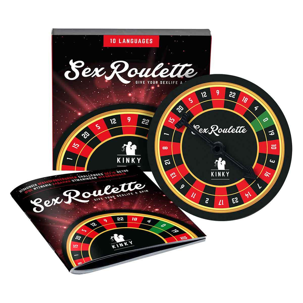 Настольная игра-рулетка Sex Roulette Kinky (Цвет: разноцветный)