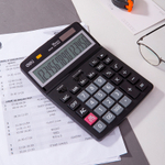 Калькулятор настольный DELI "39259" 16 разрядный, 195х148х45 мм черный