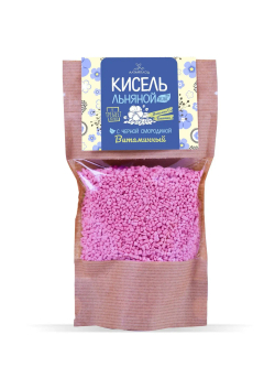 Кисель льняной с чёрной смородиной, витаминизированный, 140 гр., АЛТАЙПЛОД
