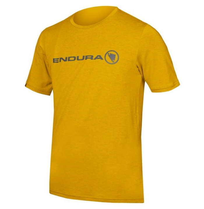 Майка ENDURA SINGLETRACK MERINO T MUSTARD