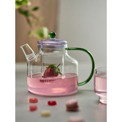 Чайник заварочный Orb, 1,2 л, фиолетовый/зеленый