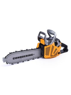 Игрушка Бензопила "Мастер деревообработки" желтая (T001)