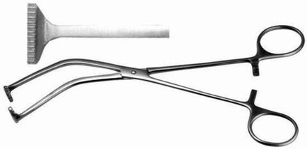 ТМ- Щ-16 Щипцы Кагаловского д/захвата плевры, 215 мм (НОВОЕ ИСПОЛНЕНИЕ)