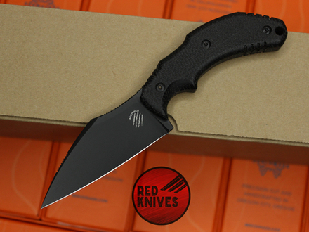 Нож Bastinelli Foreigner Black PVD - черная микарта, клинок черный