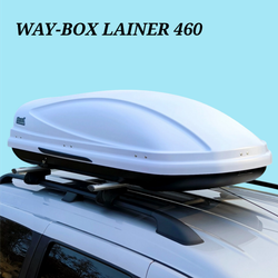 Автобокс Way-box Lainer 460 литров белый. Размер 175*82*42 см.