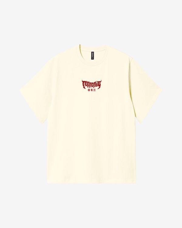 Футболка Хэлл Кремовая - фото 1