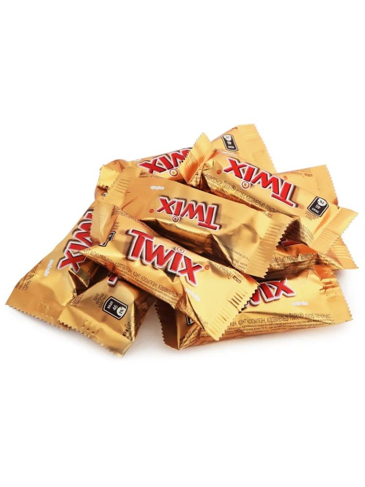Шоколадные батончики Twix Minis 7 кг