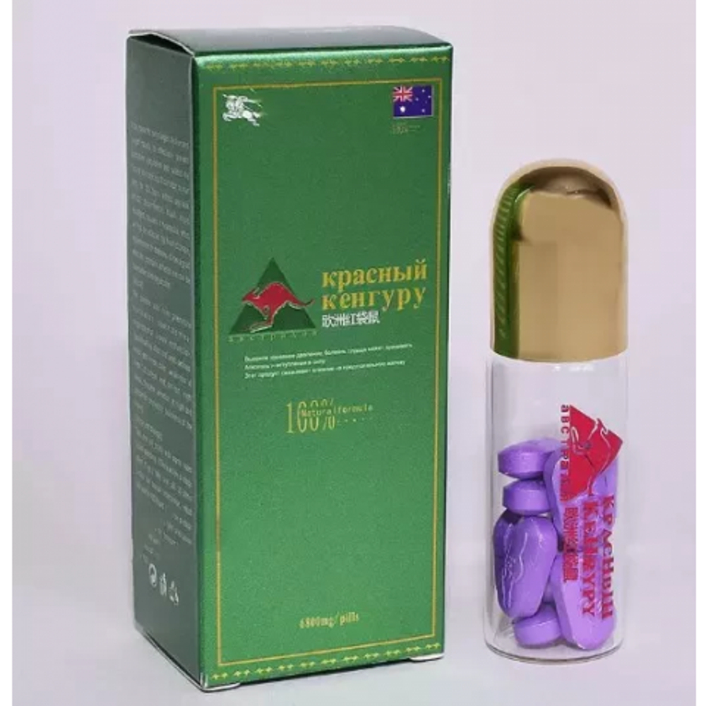 Мужской возбудитель - Красный Кенгуру (new)