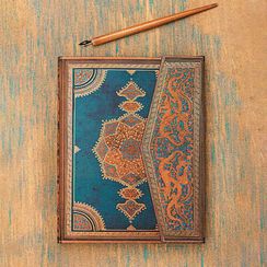 Bloknot \ Блокнот \ Notebook Paperblanks  Safavid Binding Art I Safavid Indigo I Midi I LIN