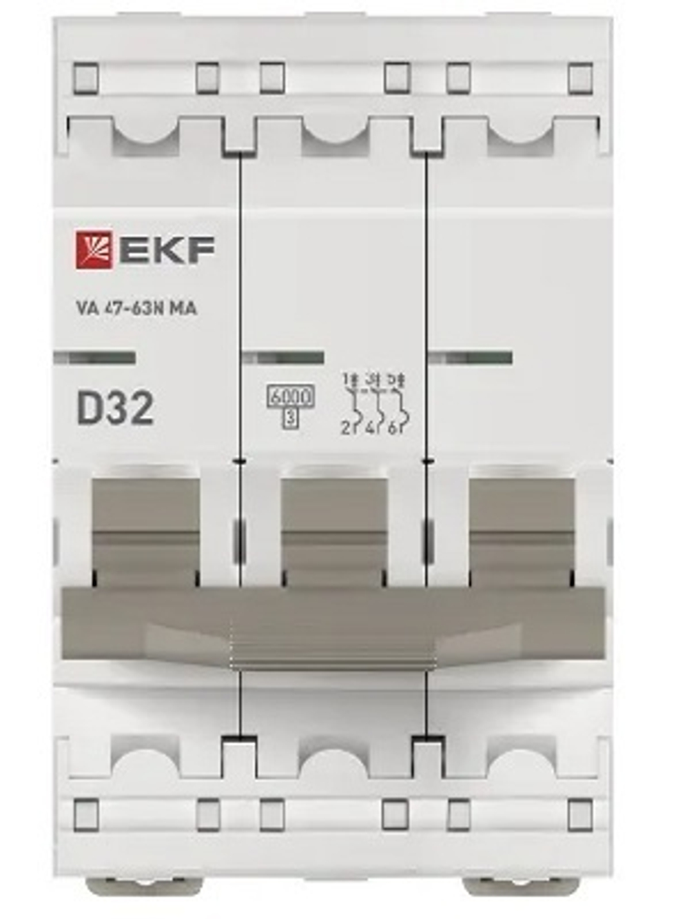 Автоматический выключатель  EKF M63MA6332D