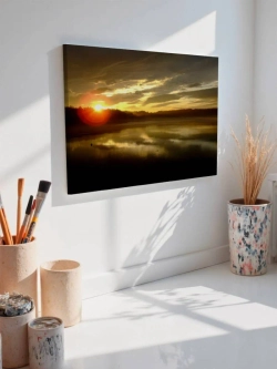 Картина на стену 40 X 50 Закат на реке