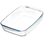 Форма для выпечки стекло, 3 шт, 30х21,35х23,18 см, 2.6,2,1.4 л, с крыш, бесцвет, Pyrex, Essentials,