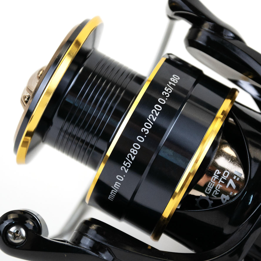 Безынерционная катушка 5000 Kaida MELODY (5+1BB, мет. шпуля)