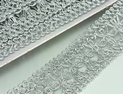 Тесьма люрекс, ш. 3,5 см.