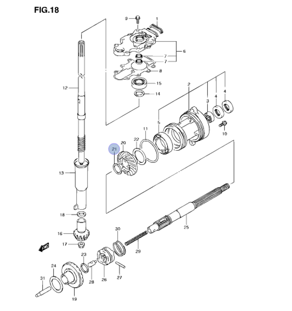 Шайба 09160-20068-000