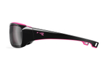 Спортивные очки LiP Tide / Gloss Black - Pink Rubber / PC Polarized / Levante Series Chroma Smoke