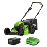 Аккумуляторная газонокосилка Greenworks GD60LM46HPK5 60В (1 x 5 Ач, ЗУ) нож 46 см, 2502807UG